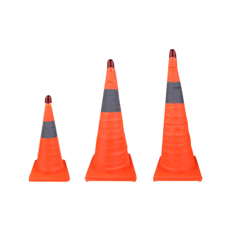 Portable Telescopic Road Cone Traffic Safety Emergency Parking Warning Roadblock