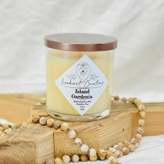 Island Gardenia Scented Candle