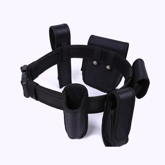 Shield & Style Tactical Duty Belt – 6-Piece Professional Security Set