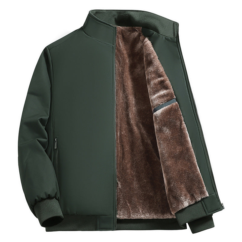 Men's Winter Cotton Coats Casual Thickening Oversized Coat
