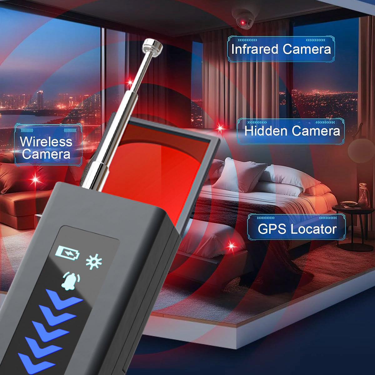 Portable Smart Wireless Signal Camera Detector