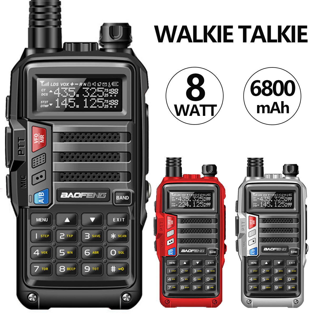 Outdoor Self-driving Tour UV10R FM Walkie-talkie