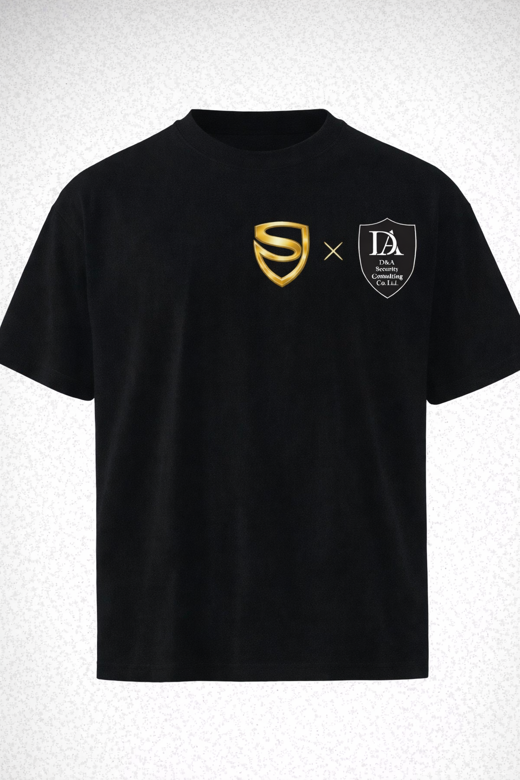 Security Union Collaboration Tee (Black/Gold Edition)