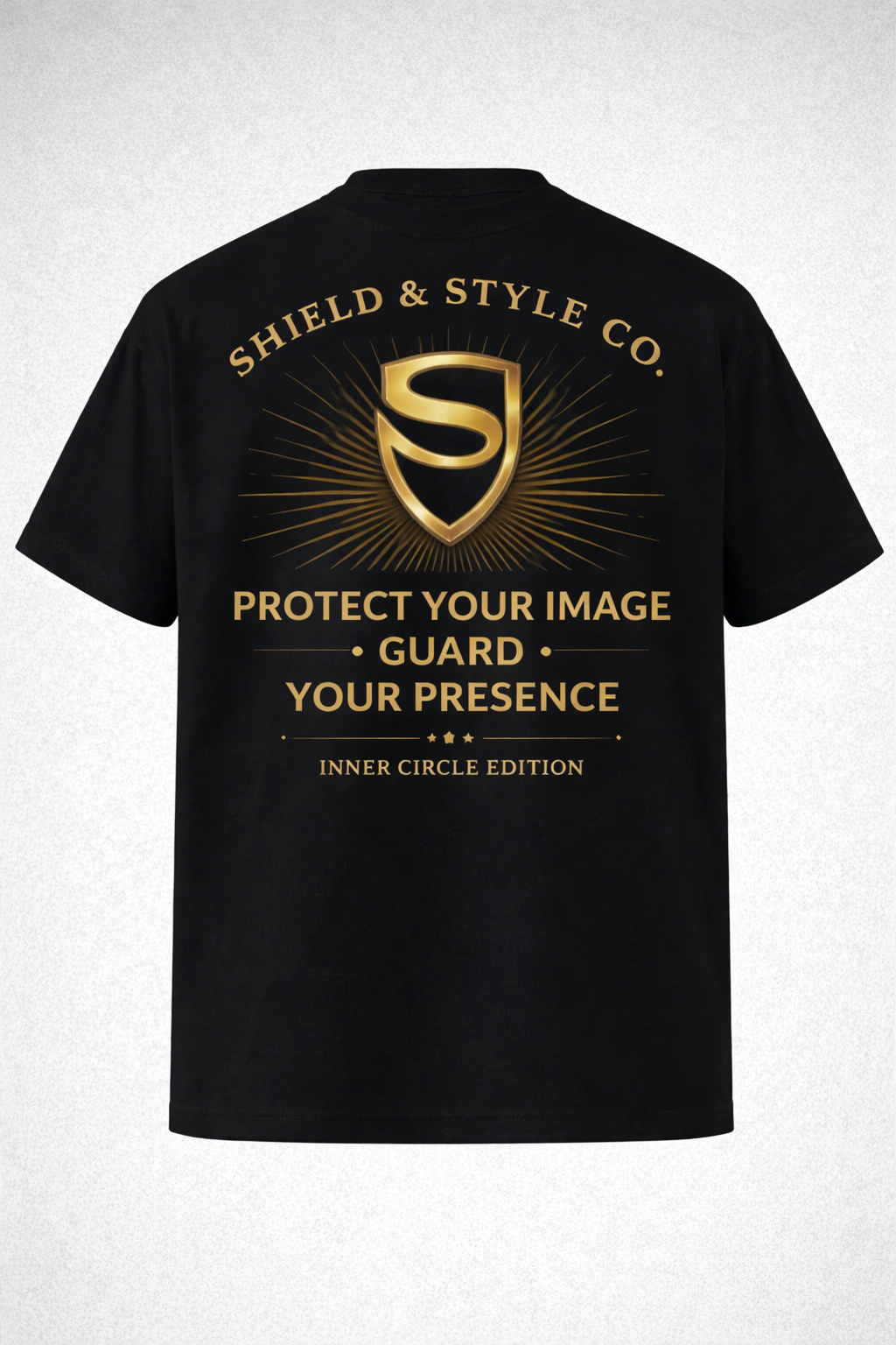 Security Union Tee-Black/Gold (Inner Circle Edition