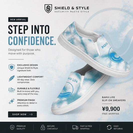 Men’s slip-on canvas shoes