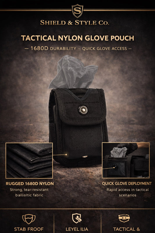 1680D Nylon Tactical Glove Bag Security