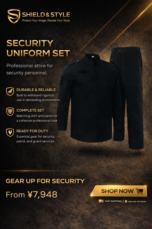 Summer Security Work Clothes Suit