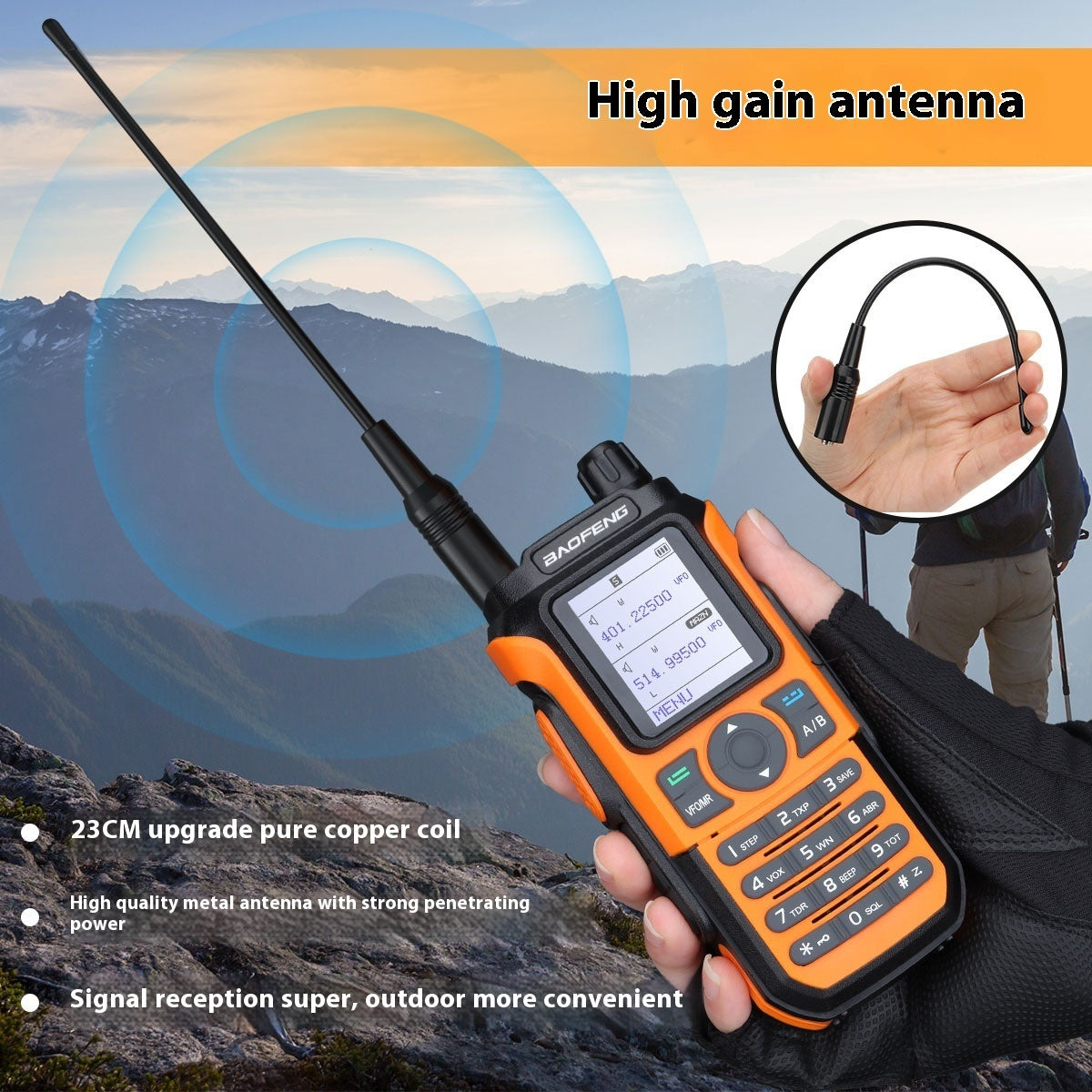 Handheld Radio Equipment One-click Frequency Matching
