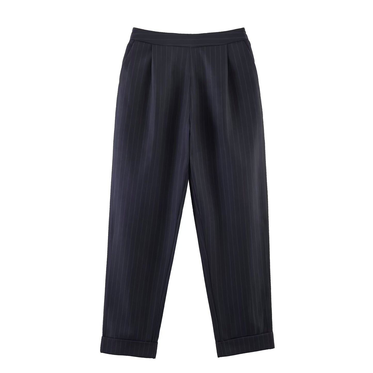 European And American-style Slim-striped Casual Suit