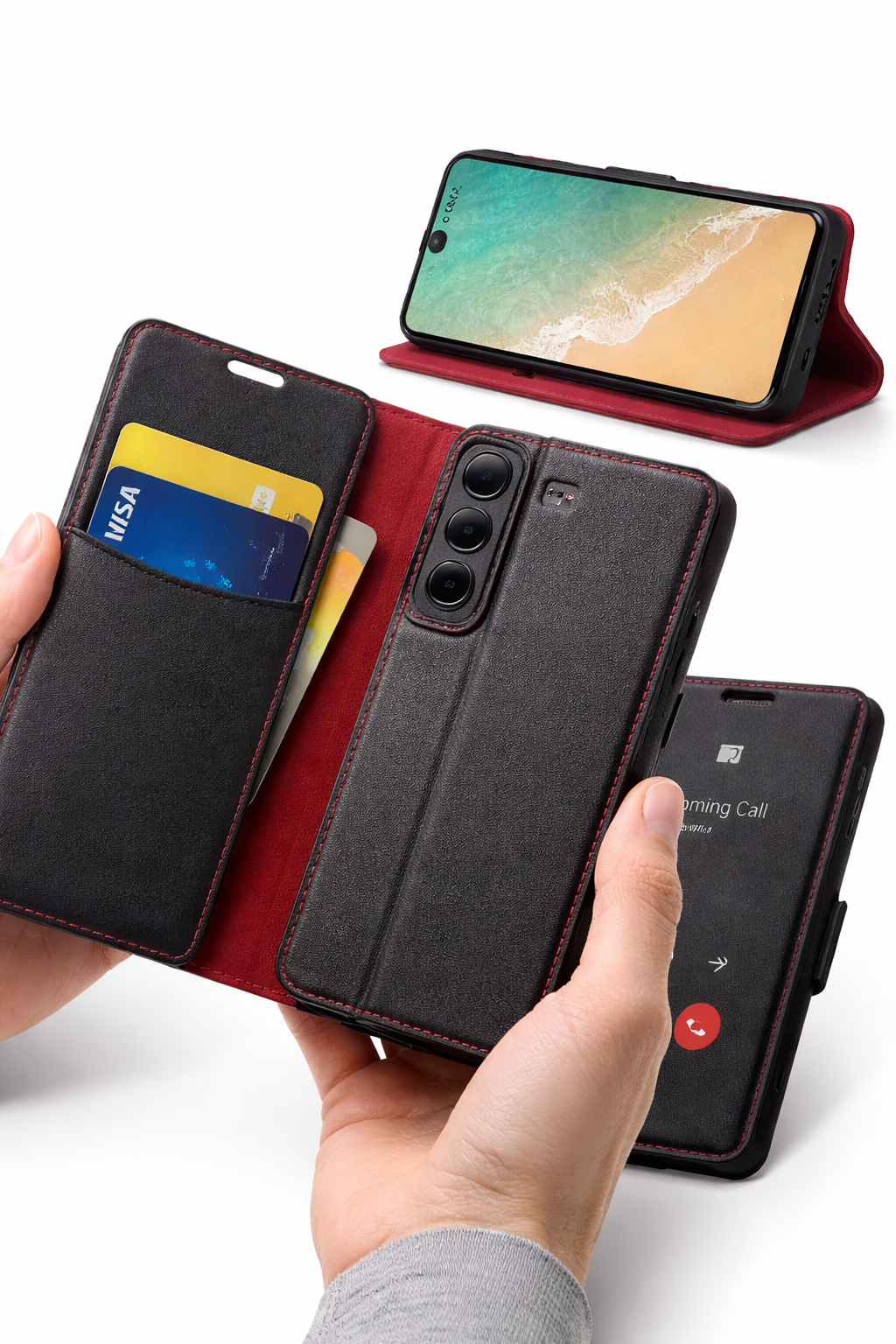 ELECOM Soft Leather case for Galaxy S23(2023 Model)