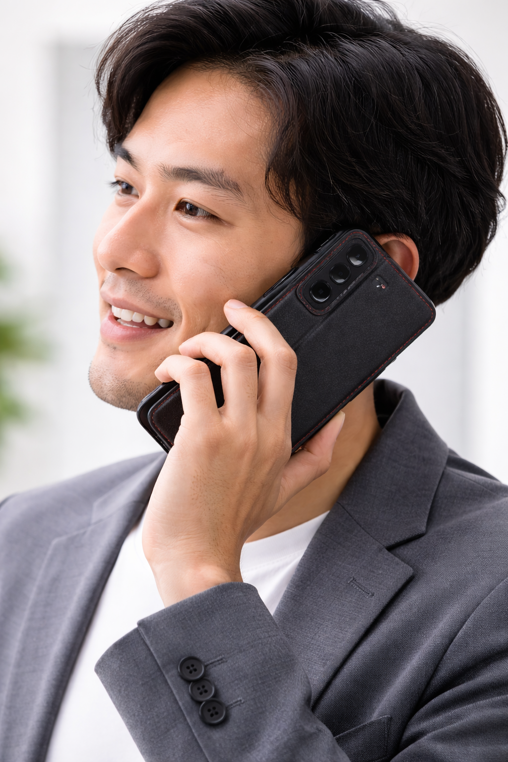 ELECOM Soft Leather case for Galaxy S23(2023 Model)